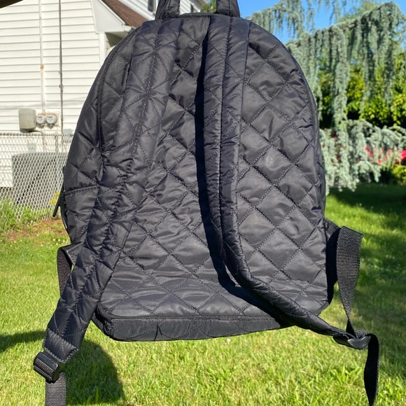 Kate Spade Quilted Backpack in Black - Picture 3 of 5
